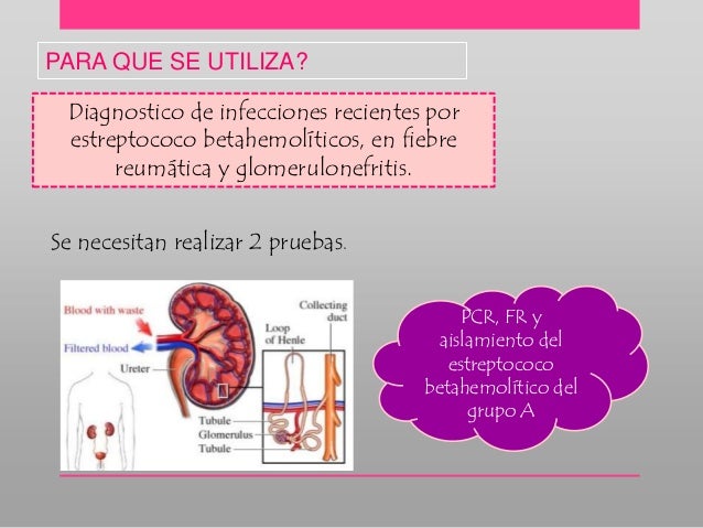 determinacion de antiestreptolisinas
